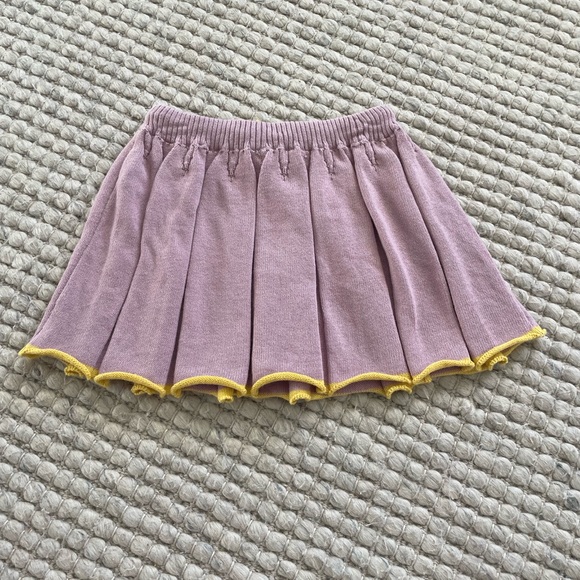 Fin & Vince | size 18-24 months lilac skirt drawstring waist excellent condition - Picture 7 of 7